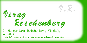 virag reichenberg business card